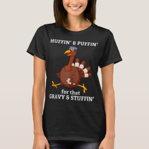 Marathon Running Turkey Trot Funny Group Team Gesc T-Shirt