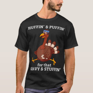 Marathon Running Turkey Trot Funny Group Team Gesc T-Shirt