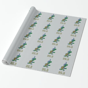Marathon Turtle Runner in Blue Geschenkpapier