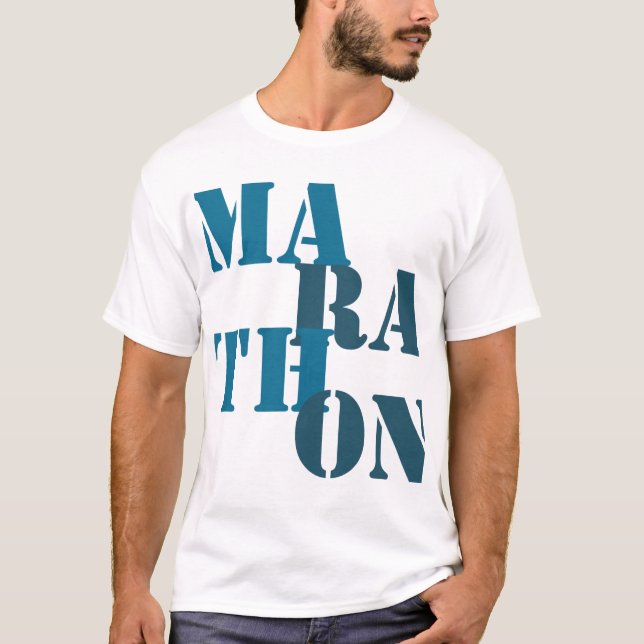 Marathon unbezahlbar T-Shirt (Vorderseite)