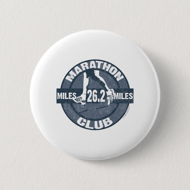 Marathon-Verein Button (Vorderseite)