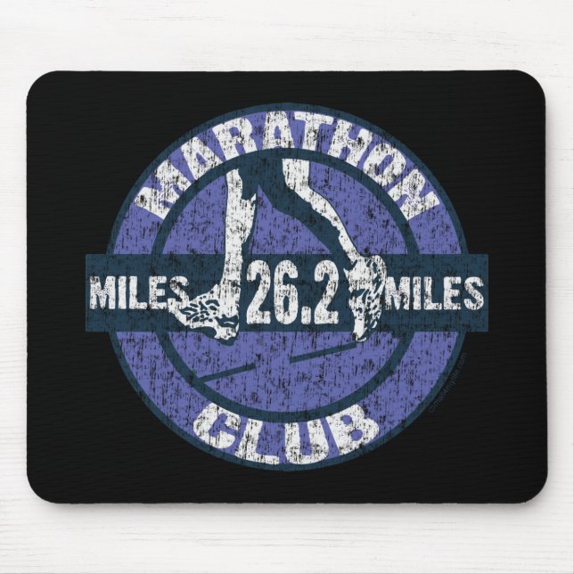 Marathon-Verein Mousepad (Vorne)