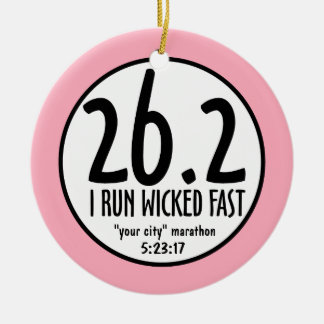 Marathon-Verzierung Keramik Ornament