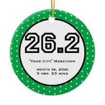 Marathon-Verzierung