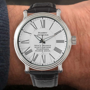 Marathon-Wettbewerb für Männer Armbanduhr