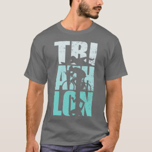 Marathonläufer Joggen Triathlon Athlet T-Shirt