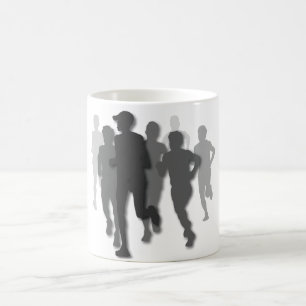 Marathonläufer Kaffeetasse