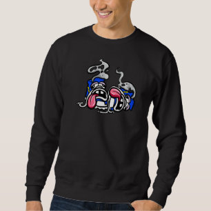 Marathonläuferin nach dem Laufen von Joggen Mar Sweatshirt