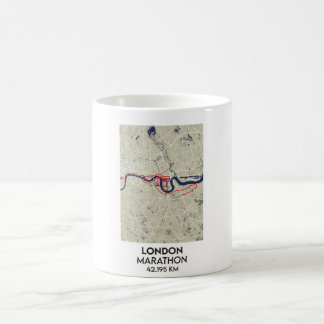 Marathonreise im Vereinigten Königreich Kaffeetasse