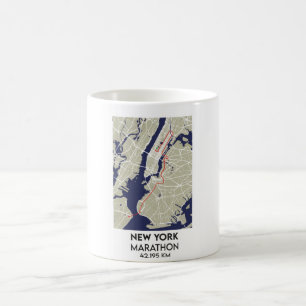 Marathonreise in den USA Kaffeetasse