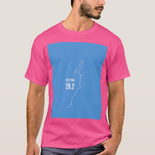 Marathonroute New York T-Shirt