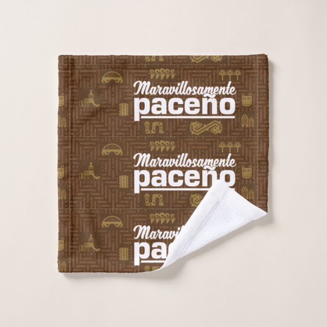 Maravillosamente paceño badhandtuch set (Waschlappen)