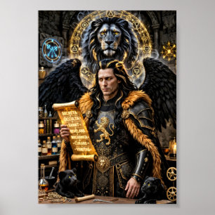 Marbas: Dämon der Heilung und des Wissens Poster