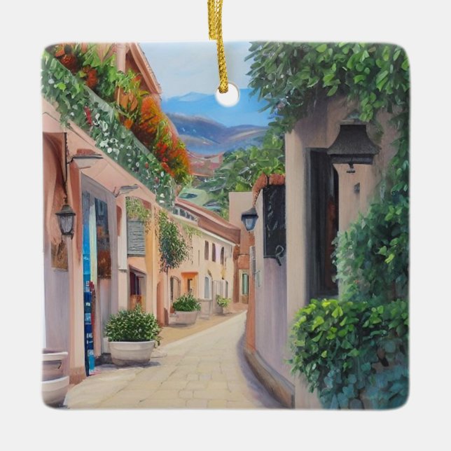 Marbella Altstadt Keramikornament (Vorderseite)