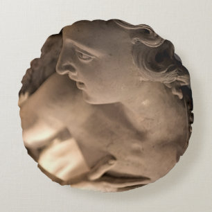 Marbella Engel Skulptur Kunst Rundes Kissen