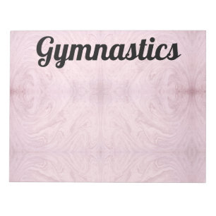 Marbella Gymnastik Notepad Notizblock