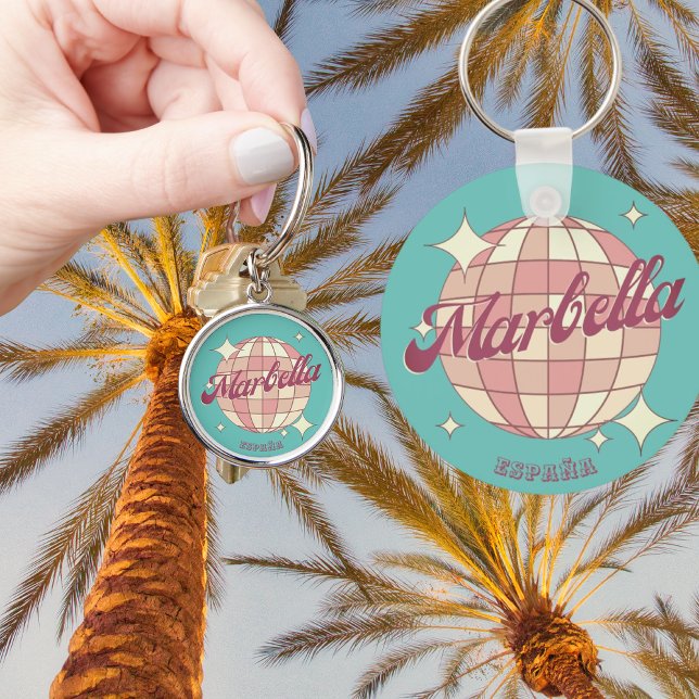 Marbella Spanien Kanarische Insel Souvenir Schlüsselanhänger (Von Creator hochgeladen)