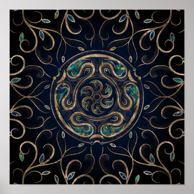 Marbella und Gold aus Hecate Wheel Poster (Vorne)