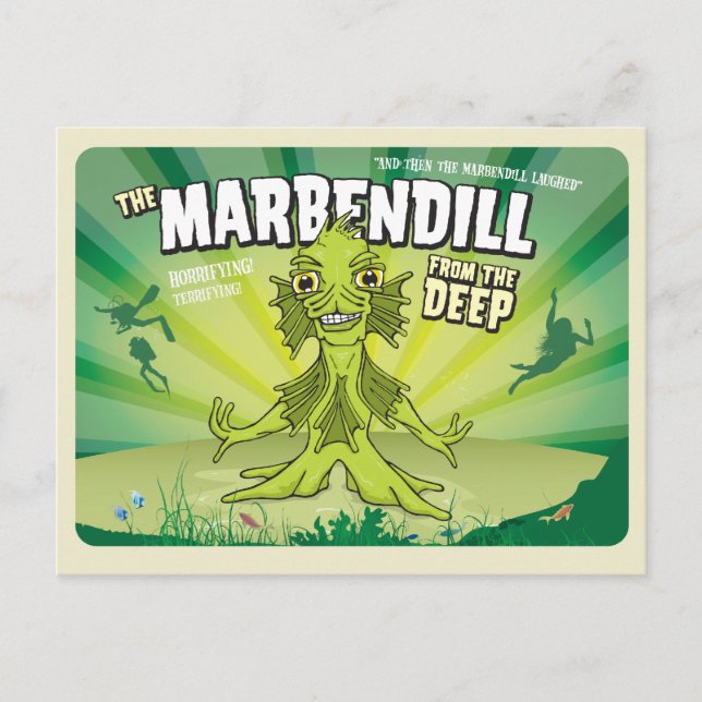 Marbendill Postkarte (Vorderseite)