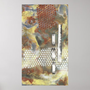 Marbile Pixel II Poster