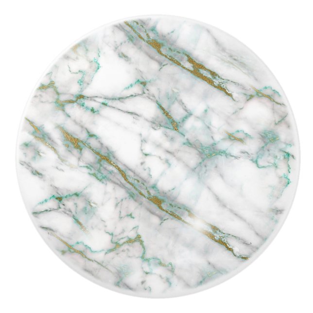 MARBLE ABSTRAKT CUSTOM KERAMIKKNAUF (Vorderseite)