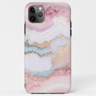 Marble Agate Popular Blue Pink Gold Collection Case-Mate iPhone Hülle