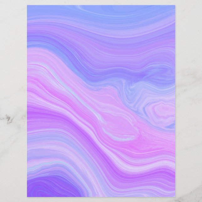 Marble Agate Scrapbook Paper (Vorderseite)