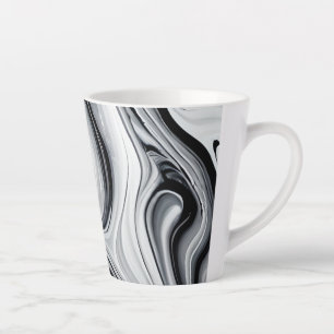 Marble aus gedämpften Tinten - zeitlose Eleganz Milchtasse