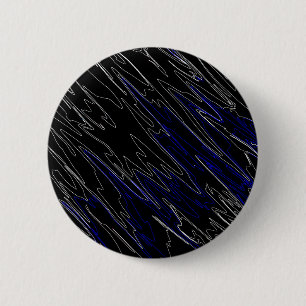 Marble Black Blue Button