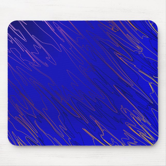 Marble Blue Mousepad (Vorne)