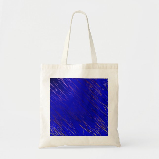 Marble Blue Tragetasche (Vorne)
