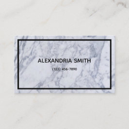 Marble Business Card Visitenkarte