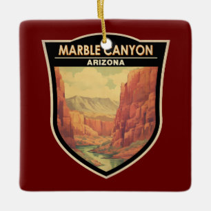 Marble Canyon Arizona Kunst, Dichtung und Musik Vi Keramikornament
