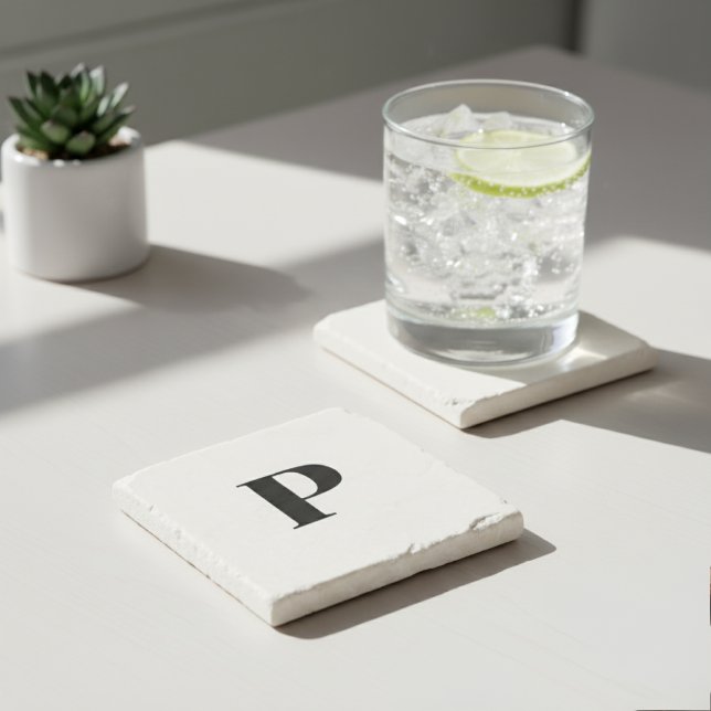 Marble Coaster Set, Compose Your Own Phrase Steinuntersetzer (Von Creator hochgeladen)