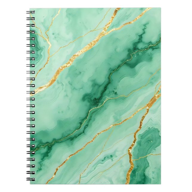 marble effect notebook notizblock (Vorderseite)