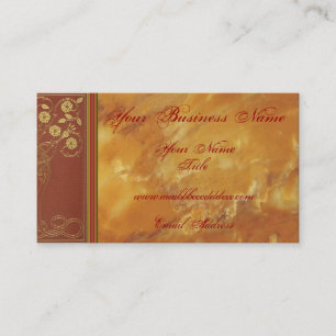 Marble Elegance Business Card Visitenkarte
