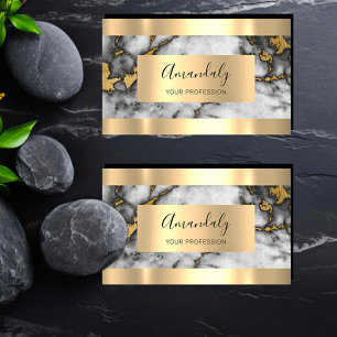 Marble Gold VIP für berufliche Finanzinvestitionen Visitenkarte