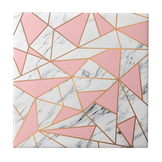 Marble Golden Mosaik Fliese (Vorderseite)