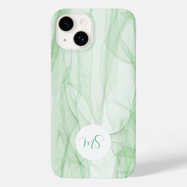 Marble Green Abstrakt Apple Samsung Handy Case (Rückseite)