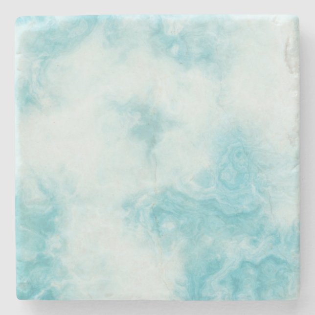 Marble Green Stone Untersetzer (Vorderseite)