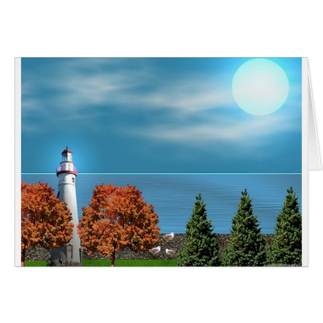 Marble Head Lighthouse (Vorderseite (Horizontal))