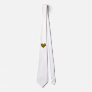Marble Heart on Neck Tie Krawatte