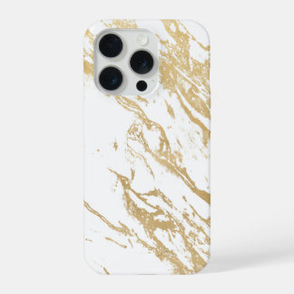 Marble Luxe Golden Handyhülle iPhone 15 Pro Hülle