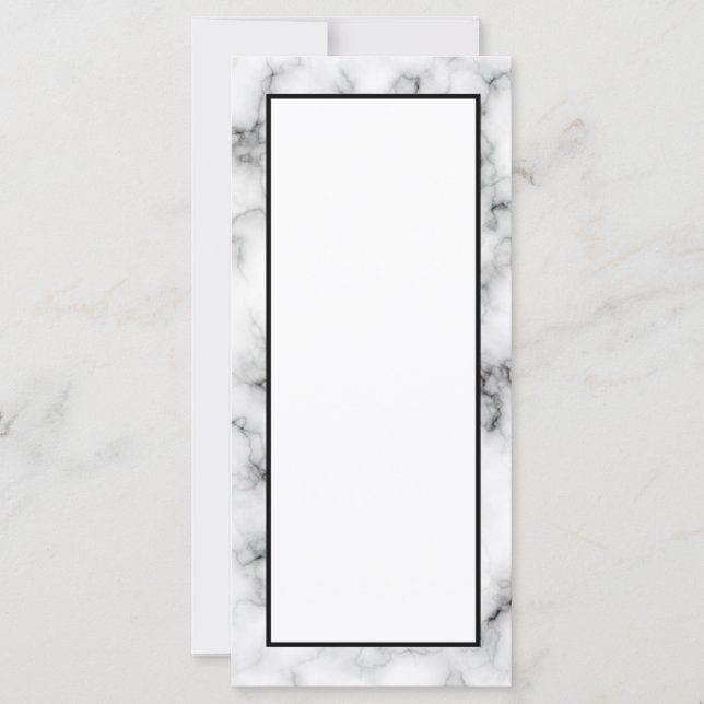 Marble Luxury Einladungen Vertikal (Vorderseite)