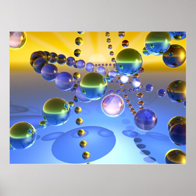 Marble Magic Poster (Vorne)