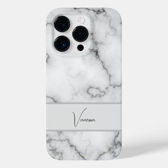 Marble-Musterpersonalisierung Case-Mate iPhone Hülle (Rückseite)