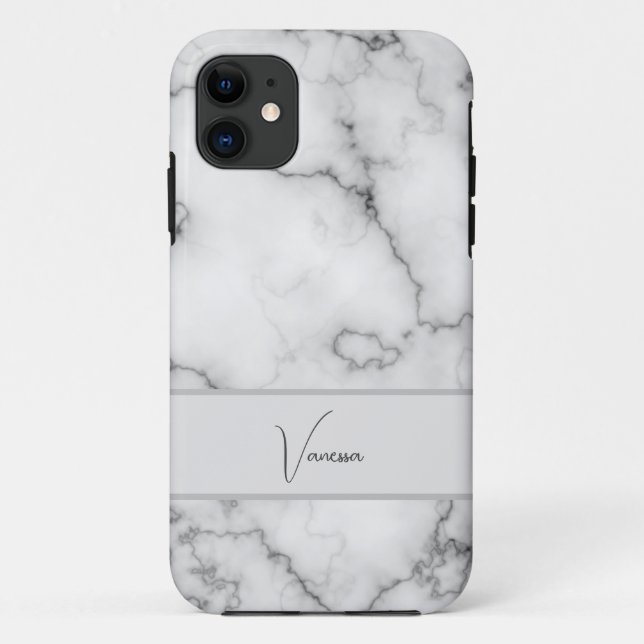 Marble-Musterpersonalisierung Case-Mate iPhone Hülle (Rückseite)