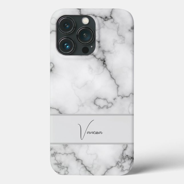 Marble-Musterpersonalisierung Case-Mate iPhone Hülle (Rückseite)