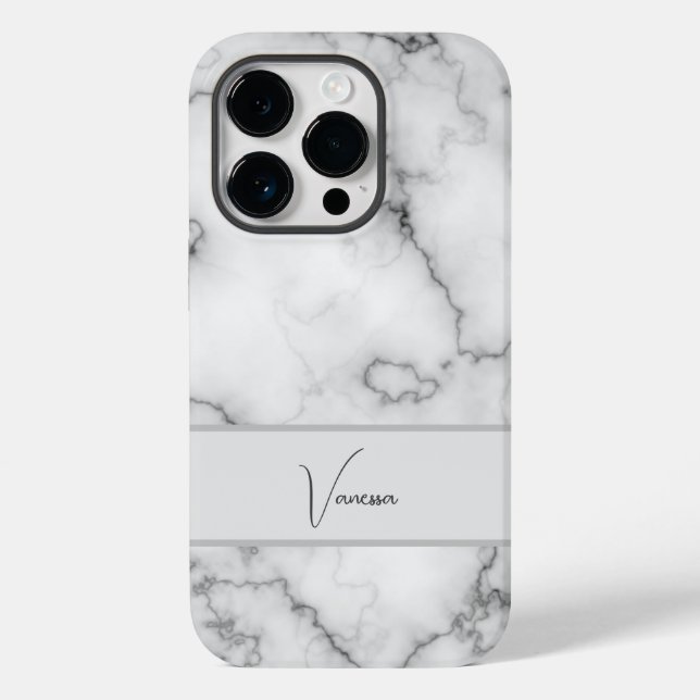 Marble-Musterpersonalisierung Case-Mate iPhone Hülle (Rückseite)