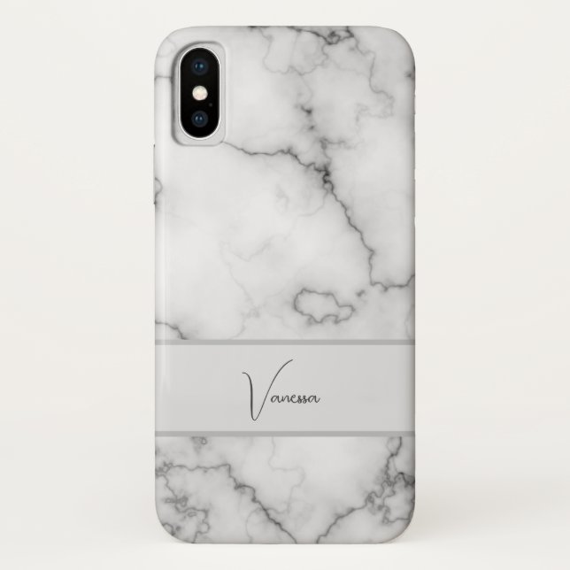 Marble-Musterpersonalisierung Case-Mate iPhone Hülle (Rückseite)